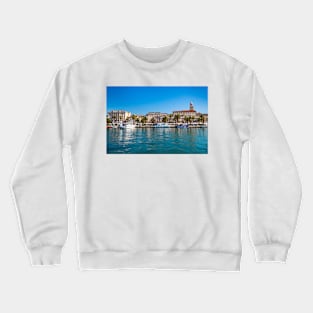 Split Crewneck Sweatshirt